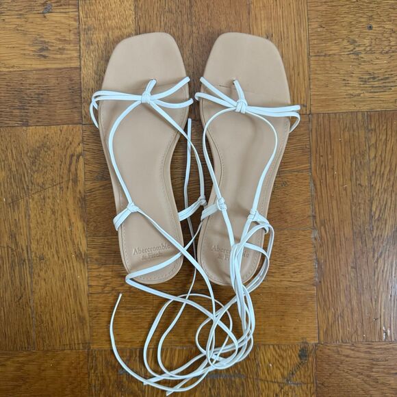 Abercrombie & Fitch Lace Up Sandals - Picture 1 of 4
